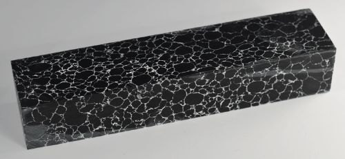 Black With White Web Tru-Stone Block - 1.1